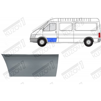 Дверь Передняя (левая) POTRYKUS для FORD TRANSIT 1991-1994 - фото