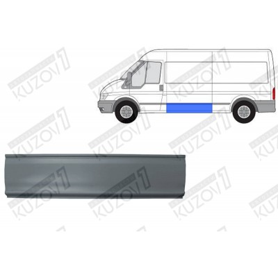 Порог (левый) нижний, Potrykus для FORD TRANSIT 2000-2006 - фото