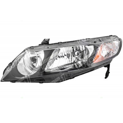 Передняя фара (левая) TYC для HONDA CIVIC 2008-2012 - фото