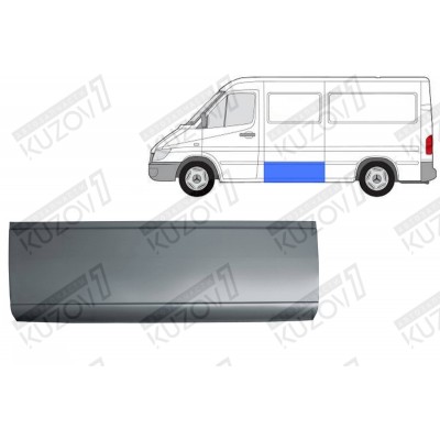 Панель Боковая (левая) 48 См POTRYKUS для Mercedes Sprinter 1995-2000 - фото