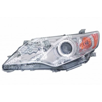Передняя фара (левая) Хром, TYC для TOYOTA CAMRY 2011-2015 - фото