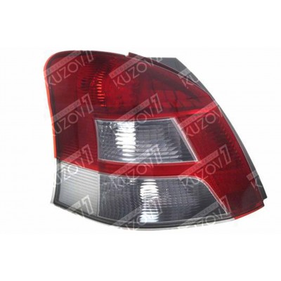 Задний фонарь (правый) Led, Красно-Белый, TYC для TOYOTA YARIS 2009-2011 - фото