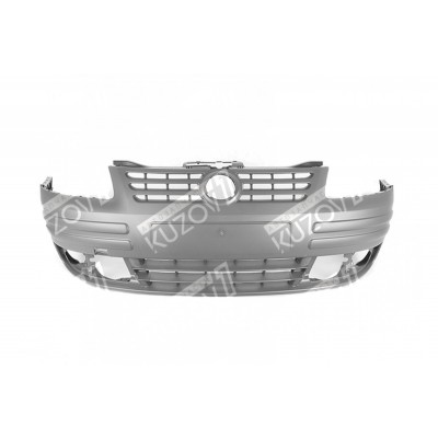 Бампер передний (темно-серый) EUROBUMP для Volkswagen CADDY 2004-2010 - фото