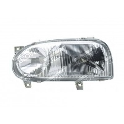 Передняя фара (левая) DEPO для Volkswagen GOLF 3 1991-1998 - фото